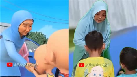 Upin Ipin Ditinggal Opah Dan Kak Ros Pergi Youtube