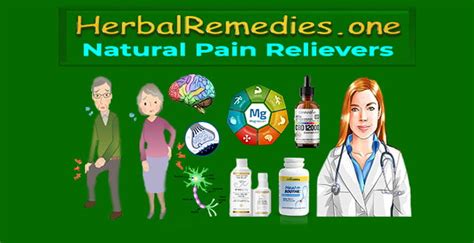 1 Best Herbal Pain Relief Best Natural Pain Killers