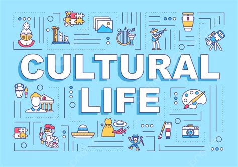 Cultural Life Word Concepts Banner Template Download On Pngtree