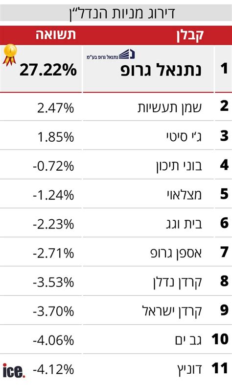 דירוג מניות הנדלן זו החברה שזינקה מעל כולן החודש אייס