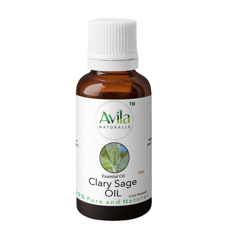 Clary sage Oil(50ml) – avila naturalle skincare