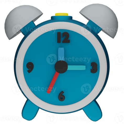 3d Alarm Clock Icon Perfect To Use As An Additional Element In Your