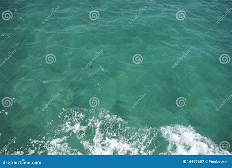 Shallow Ocean Water Stock Image Image Of Caribbean Ocean 14497607