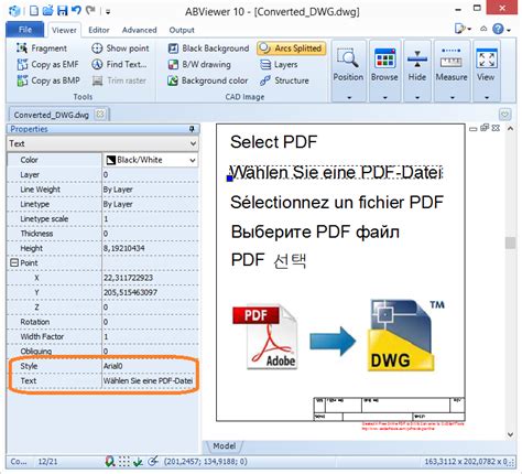 PDF To DWG Converter