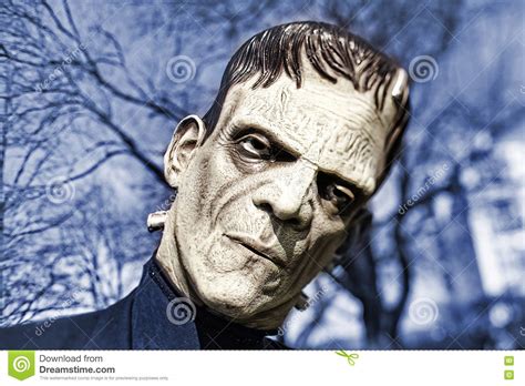 Male Zombie With Stab Wound Walks In Halloween Parade Editorial Photo ...
