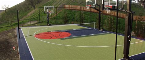 Backyard Basketball Court Designs – AllSport America