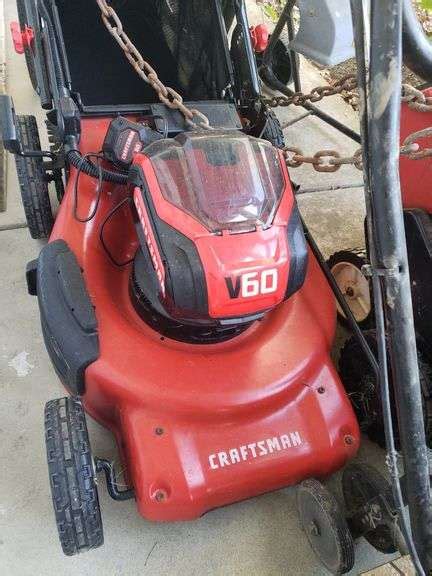 Craftsman V60 Battery Powered Mower Ness Bros Realtors And Auctioneers