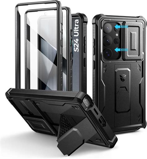 Dexnor For Samsung Galaxy S Plus Case With Built In Slide Camera