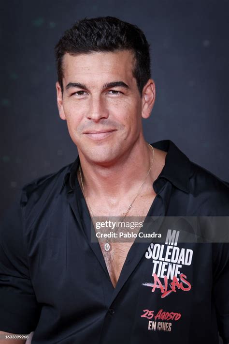 Spanish Actor Mario Casas Attends Mi Soledad Tiene Alas Photocall