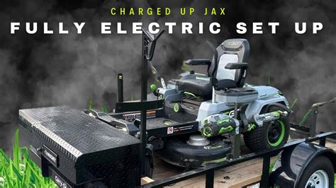 Solo Operator Electric Lawn Care Set Up Youtube