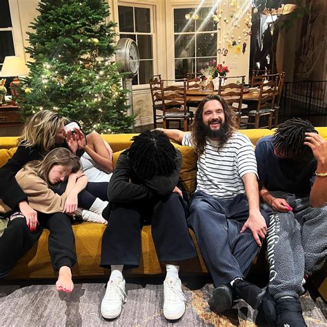 Heidi Klum Shows Off Age Defying Curves In Black Bikini On Beach Swing With Tom Kaulitz In St