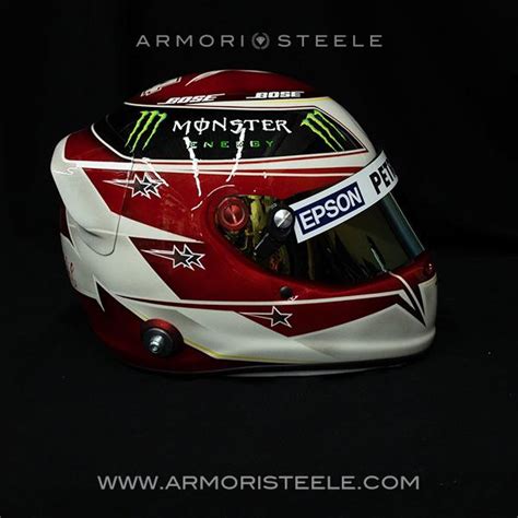 LEWIS HAMILTON 2019 SIGNED HELMET WHITE MIRRORED VISOR TRIBUTE 1:1 FUL ...