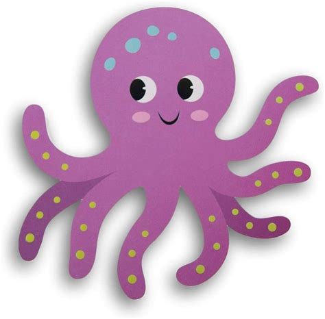 Purple Octopus Isolated On White Stock Vector Image Art Alamy