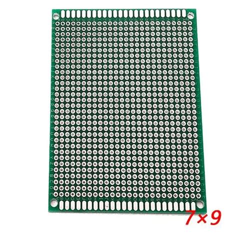 1pcs 7 9cm 70 90mm Double Side Prototype PCB Universal Printed Circuit