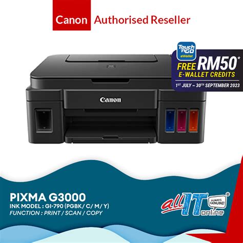 Canon Pixma G3000 Ink Efficient Hd Printer Shopee Malaysia