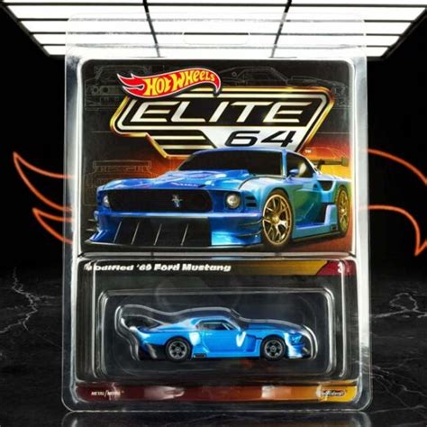 HWCにてELITE64シリーズのMODIFIED 69 FORD MUSTANGが発売ッ Hot Wheels 情報まとめ