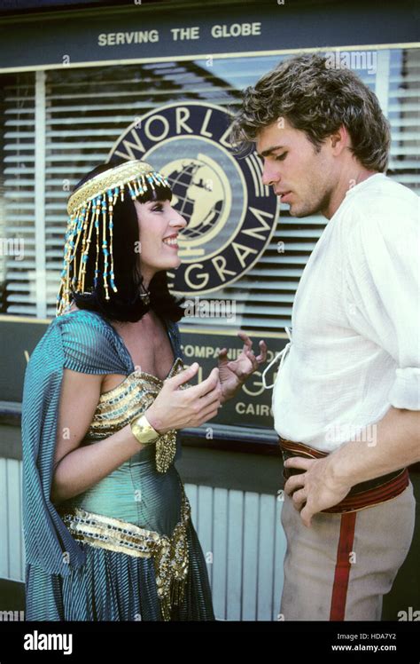 VOYAGERS From Left Andrea Marcovicci Jon Erik Hexum Cleo The Babe Season Aired