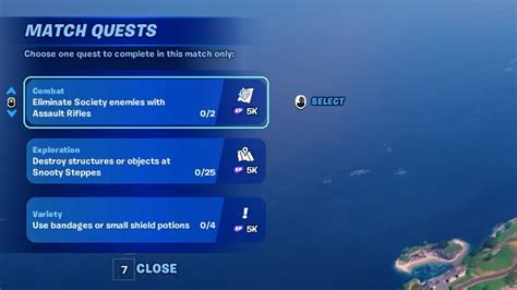 How To Complete Match Quests Fortnite YouTube