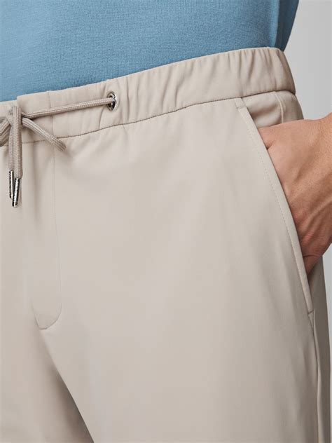 Mclaren F1 Technical Drawstring Trousers In Stone Reiss