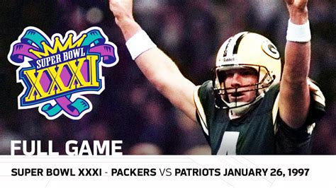 Brett Favre's First Super Bowl Win! | Packers vs. Patriots Super Bowl XXXI | NFL Full Game