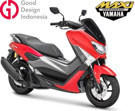 Warna Terbaru Yamaha Nmax Matte Red 2019