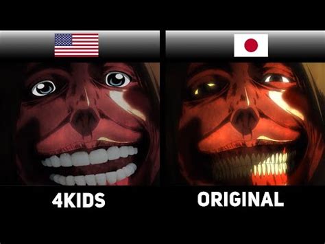 What If 4kids Censored Attack On Titan like One Piece | 4kids ...