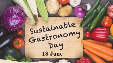 Sustainable Gastronomy Day