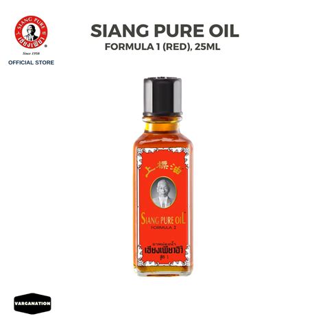 Siang Pure Oil From Thailand Liniment With Menthol And Peppermint For