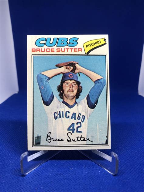 Topps Bruce Sutter Rc Rookie Baseball Card Cubs Hof Ebay