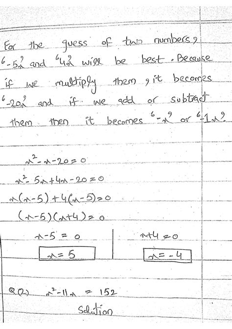 Solution Questions Of Factorization Method With Full And Easy