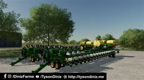 John Deere Db120 48 Row Planter Diniz Farms Farming Simulator Modding