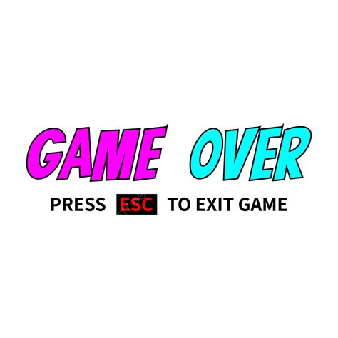 Game Over Pixel Vector Design Images Game Over Text Letter Design Play Player Retro Png