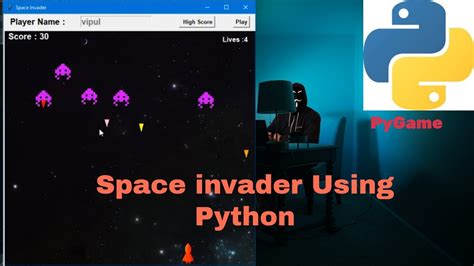 Space Invader Game Using Python Game Development Using Python