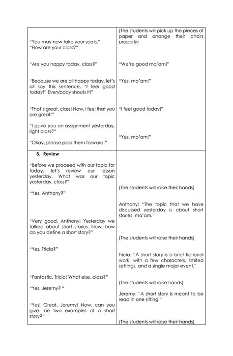 SOLUTION: Imagery sensory lesson plan - Studypool