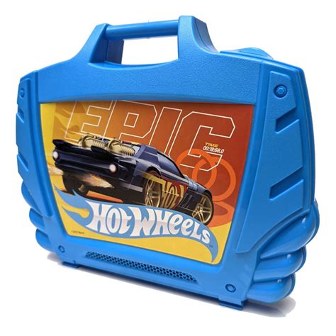 Valija Porta Coches Hot Wheels Celeste Los Reyes Magos