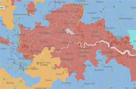 Watersheds Pollution Map Shows Threats To Londons Rivers Londonist