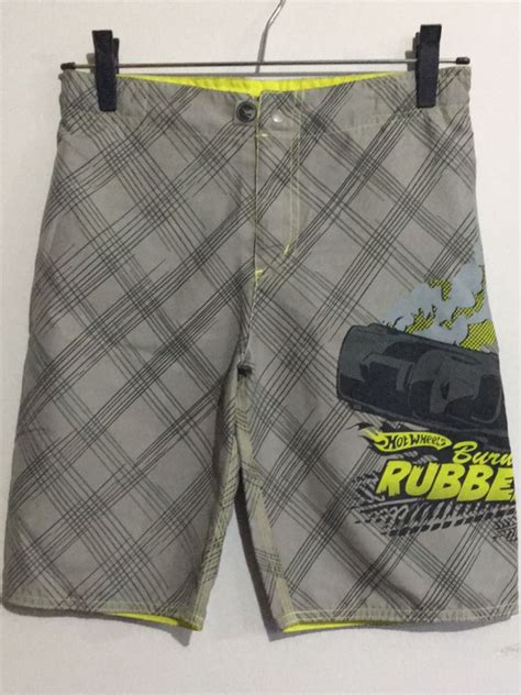 Bermuda Hot Wheels Roupa Infantil Para Menino Hotwheels Usado Enjoei