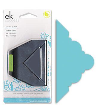 Ek Success Paper Shapers Slim Profile Corner Punch Deco Scallop