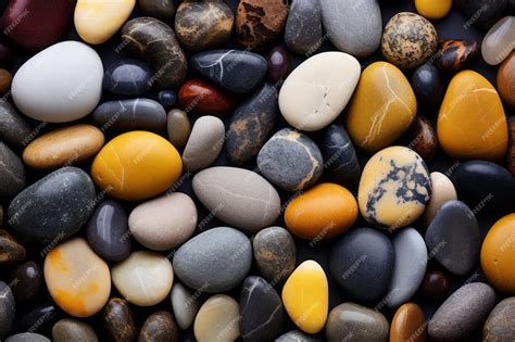 Premium AI Image | The Marvelous World of Pebbles Exploring the ...