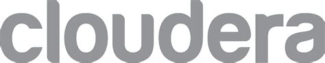 Cloudera Logo V2 Gray Atoll