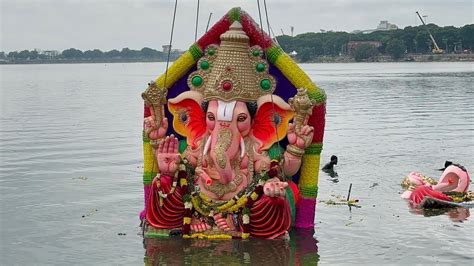 Big Ganesh Nimajjanam 2023 Big Ganpathi Visarjan 2023 Hyderabad