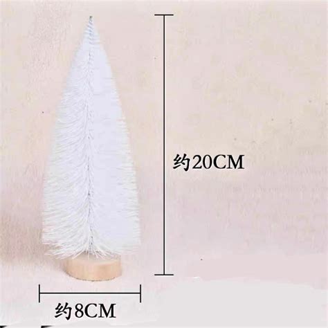 Jual Pohon Natal Mini Putih Dekorasi White Christmas Tree Pohon Meja