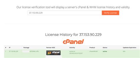 Gu As Cpanel C Mo Verificar Si La Licencia De Cpanel Es V Lida