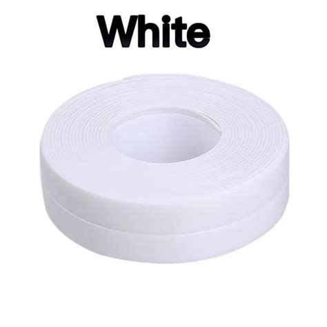 PVC Sealing Strip Tape Bathroom Bath Toilet Caulk Tape Self Adhesive