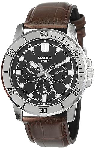 Casio Analog Black Dial Men S Watch Mtp Vd L Eudf A Amazon