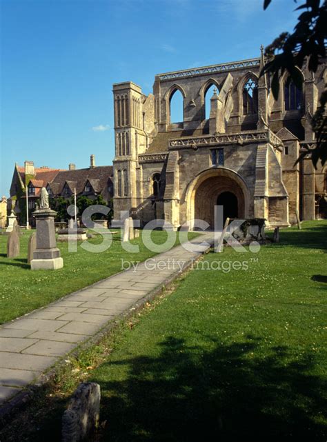 Picturesque Cotswolds Malmesbury Abbey Stock Photo Royalty Free