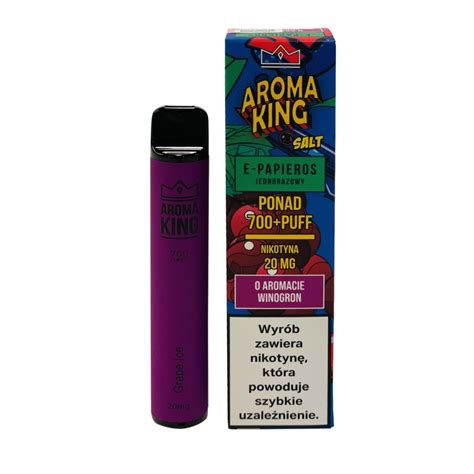 Aroma King Winogrono Ice Buch W E Papieros Jednorazowy