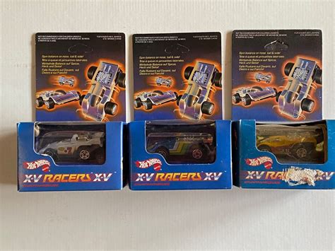 Hot Wheels X V Racers Toy Car New Old Stock Mattel Vintage S Spin Balance On Nose Tail