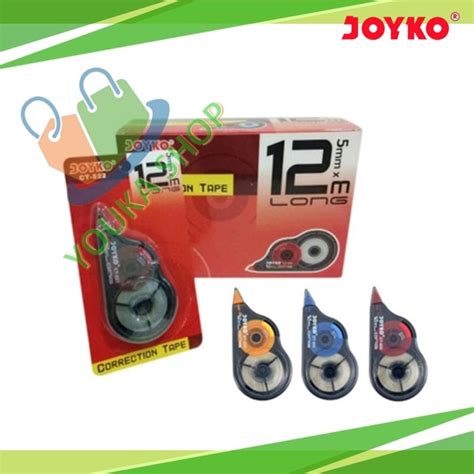 Jual Tip X Kertas Joyko Ct Penghapus M Correction Tape Per Pcs