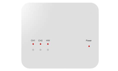 Two Heating Zones & Hot Water Wireless Receiver - Heatmiser RF Switch v2 - Heatmiser